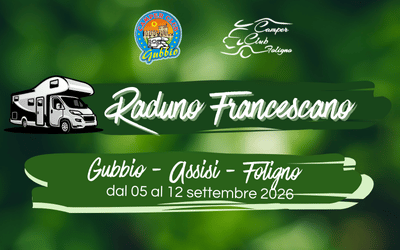 Volantino Raduno Francescano Camper Club Gubbio